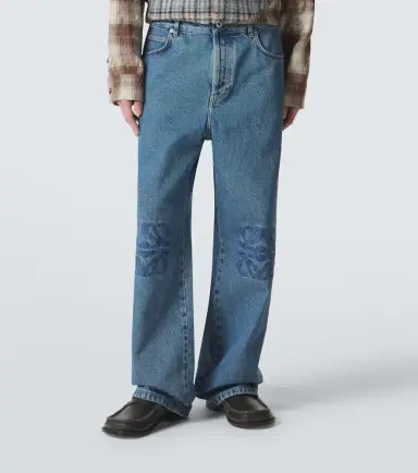 Loewe Anagram straight jeans | Thumbnail 3 Loewe Anagram straight jeans | Thumbnail 3