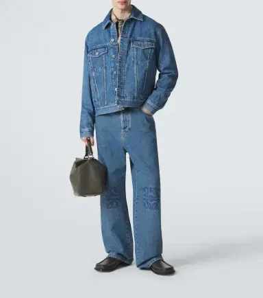 Loewe Anagram straight jeans | Thumbnail 5 Loewe Anagram straight jeans | Thumbnail 5