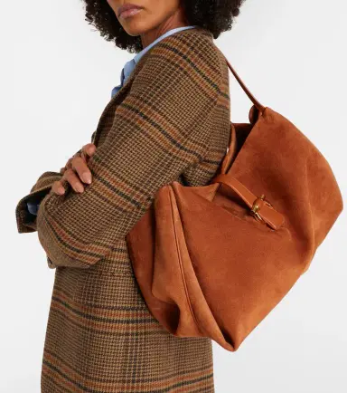 Ferragamo Medium suede tote bag | Thumbnail 6 Ferragamo Medium suede tote bag | Thumbnail 6