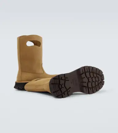 Loewe Bobby cutout suede mid-calf boots | Thumbnail 2 Loewe Bobby cutout suede mid-calf boots | Thumbnail 2