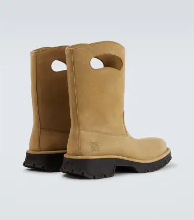 Loewe Bobby cutout suede mid-calf boots | Thumbnail 5 Loewe Bobby cutout suede mid-calf boots | Thumbnail 5