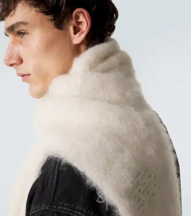 Loewe x Louis Wain mohair and wool-blend scarf | Thumbnail 4 Loewe x Louis Wain mohair and wool-blend scarf | Thumbnail 4