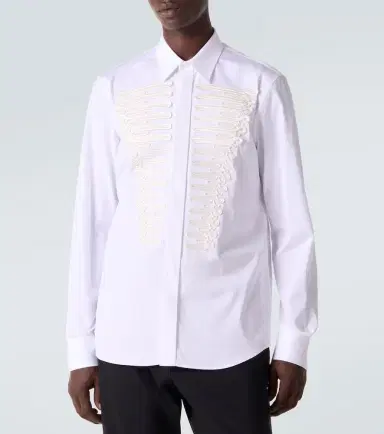 Alexander McQueen Cotton poplin shirt | Thumbnail 3 Alexander McQueen Cotton poplin shirt | Thumbnail 3
