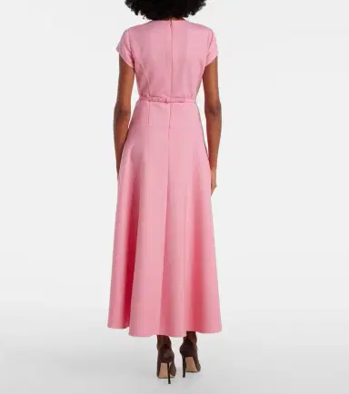 Oscar de la Renta Wool-blend maxi dress | Thumbnail 4 Oscar de la Renta Wool-blend maxi dress | Thumbnail 4