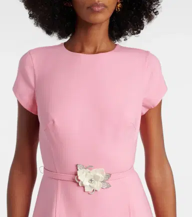 Oscar de la Renta Wool-blend maxi dress | Thumbnail 6 Oscar de la Renta Wool-blend maxi dress | Thumbnail 6