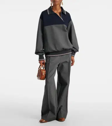 Miu Miu Logo leather sneakers | Thumbnail 3 Miu Miu Logo leather sneakers | Thumbnail 3