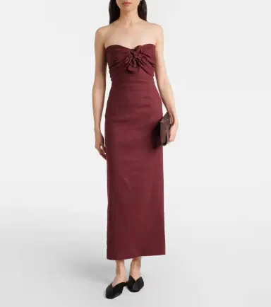 Tove Rahel linen and cotton-blend maxi dress | Thumbnail 2 Tove Rahel linen and cotton-blend maxi dress | Thumbnail 2