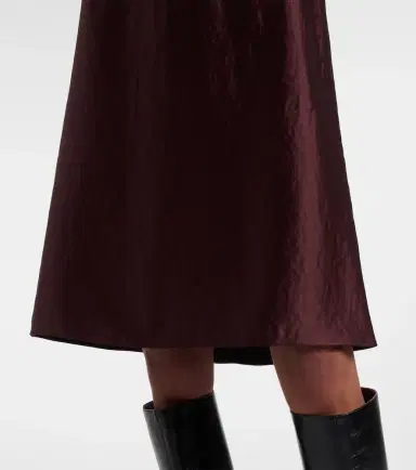 Vince Satin midi skirt | Thumbnail 3 Vince Satin midi skirt | Thumbnail 3