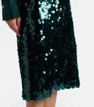 Vince Lucite sequined midi skirt | Thumbnail 3 Vince Lucite sequined midi skirt | Thumbnail 3