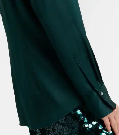 Vince Silk-blend satin shirt | Thumbnail 4 Vince Silk-blend satin shirt | Thumbnail 4