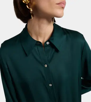 Vince Silk-blend satin shirt | Thumbnail 5 Vince Silk-blend satin shirt | Thumbnail 5