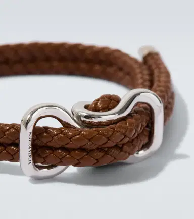 Bottega Veneta Leather bracelet | Thumbnail 2 Bottega Veneta Leather bracelet | Thumbnail 2