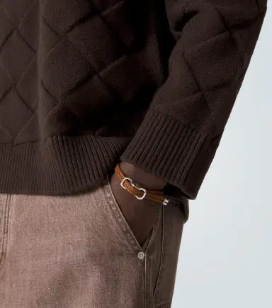 Bottega Veneta Leather bracelet | Thumbnail 4 Bottega Veneta Leather bracelet | Thumbnail 4