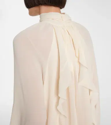 Vince Chiffon blouse | Thumbnail 2 Vince Chiffon blouse | Thumbnail 2