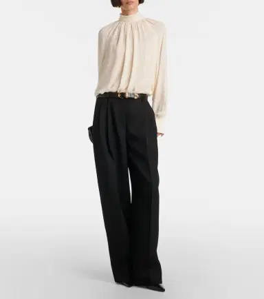 Vince Chiffon blouse | Thumbnail 5 Vince Chiffon blouse | Thumbnail 5