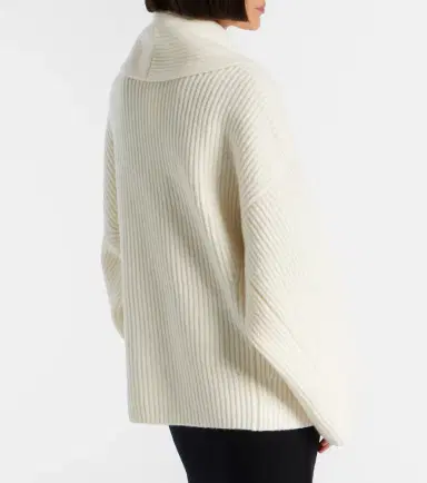 Vince Ribbed-knit wool-blend jacket | Thumbnail 4 Vince Ribbed-knit wool-blend jacket | Thumbnail 4
