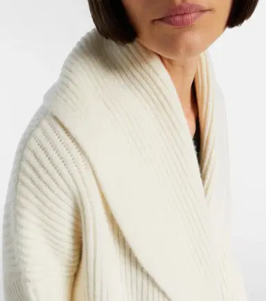 Vince Ribbed-knit wool-blend jacket | Thumbnail 5 Vince Ribbed-knit wool-blend jacket | Thumbnail 5