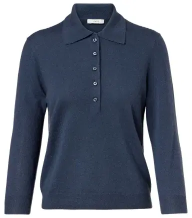 Vince Cashmere and silk polo sweater | Thumbnail 1 Vince Cashmere and silk polo sweater | Thumbnail 1