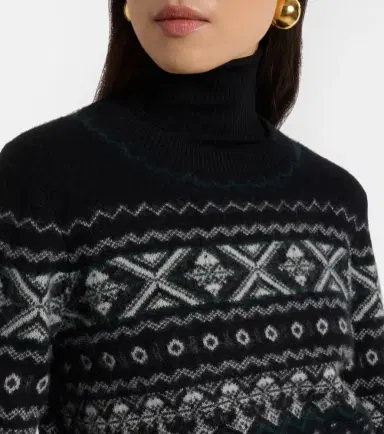 Vince Fair Isle cashmere sweater | Thumbnail 2 Vince Fair Isle cashmere sweater | Thumbnail 2