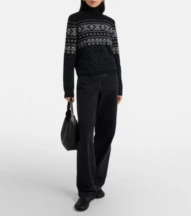 Vince Fair Isle cashmere sweater | Thumbnail 4 Vince Fair Isle cashmere sweater | Thumbnail 4
