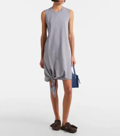 JW Anderson Cotton jersey minidress | Thumbnail 2 JW Anderson Cotton jersey minidress | Thumbnail 2