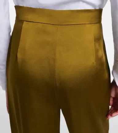 Max Mara Cono satin wide-leg pants | Thumbnail 6 Max Mara Cono satin wide-leg pants | Thumbnail 6