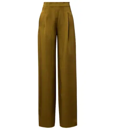 Max Mara Cono satin wide-leg pants | Thumbnail 1 Max Mara Cono satin wide-leg pants | Thumbnail 1