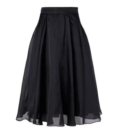 Max Mara Calle silk midi skirt | Thumbnail 1 Max Mara Calle silk midi skirt | Thumbnail 1