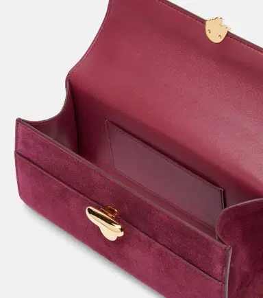 Savette Symmetry suede crossbody bag | Thumbnail 2 Savette Symmetry suede crossbody bag | Thumbnail 2