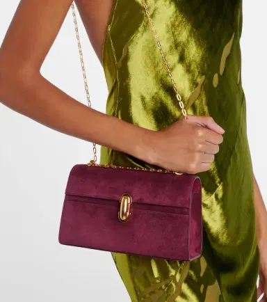 Savette Symmetry suede crossbody bag | Thumbnail 5 Savette Symmetry suede crossbody bag | Thumbnail 5