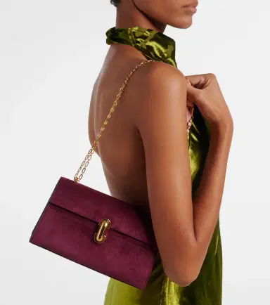 Savette Symmetry suede crossbody bag | Thumbnail 6 Savette Symmetry suede crossbody bag | Thumbnail 6
