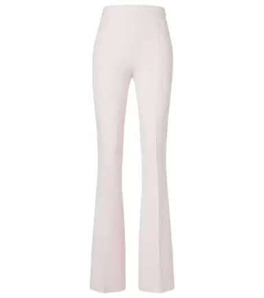 Safiyaa Alexa high-rise crêpe flared pants | Thumbnail 1 Safiyaa Alexa high-rise crêpe flared pants | Thumbnail 1