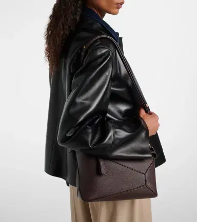Loewe Puzzle Edge Small leather top-handle bag | Thumbnail 5 Loewe Puzzle Edge Small leather top-handle bag | Thumbnail 5
