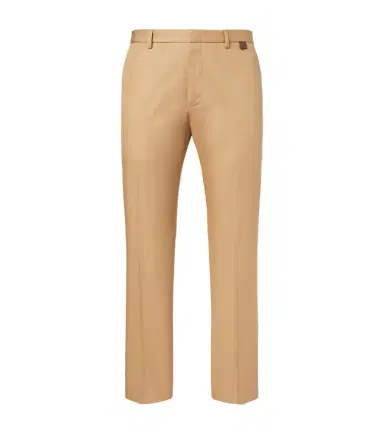 Gucci Mid-rise cotton cropped straight pants | Thumbnail 1 Gucci Mid-rise cotton cropped straight pants | Thumbnail 1