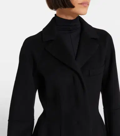 Sportmax Peplum virgin wool coat | Thumbnail 2 Sportmax Peplum virgin wool coat | Thumbnail 2