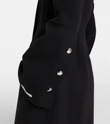 Sportmax Peplum virgin wool coat | Thumbnail 4 Sportmax Peplum virgin wool coat | Thumbnail 4