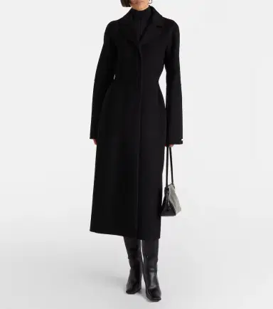 Sportmax Peplum virgin wool coat | Thumbnail 6 Sportmax Peplum virgin wool coat | Thumbnail 6