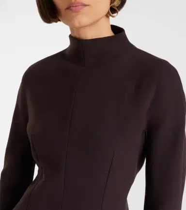 Sportmax Peplum gabardine minidress | Thumbnail 2 Sportmax Peplum gabardine minidress | Thumbnail 2