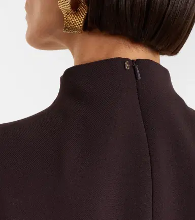 Sportmax Peplum gabardine minidress | Thumbnail 5 Sportmax Peplum gabardine minidress | Thumbnail 5