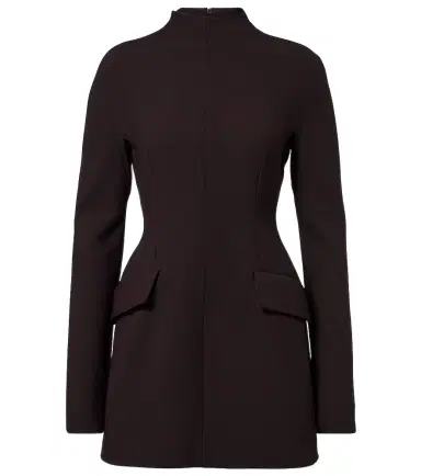 Sportmax Peplum gabardine minidress | Thumbnail 1 Sportmax Peplum gabardine minidress | Thumbnail 1