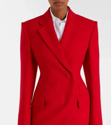 Sportmax Double-breasted peplum blazer | Thumbnail 3 Sportmax Double-breasted peplum blazer | Thumbnail 3