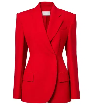 Sportmax Double-breasted peplum blazer | Thumbnail 1 Sportmax Double-breasted peplum blazer | Thumbnail 1