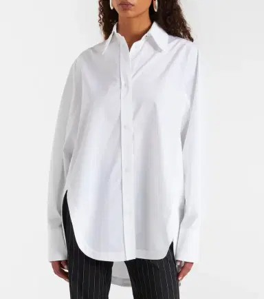 Sportmax Ovest oversized cotton poplin shirt | Thumbnail 6 Sportmax Ovest oversized cotton poplin shirt | Thumbnail 6