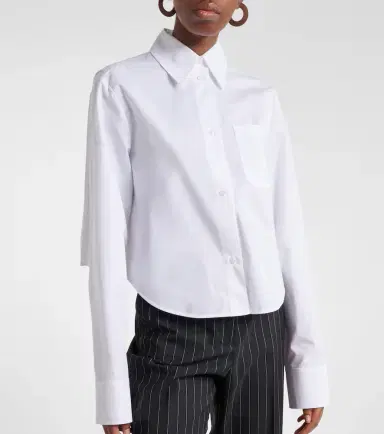 Sportmax Ceppo cotton-blend poplin shirt | Thumbnail 4 Sportmax Ceppo cotton-blend poplin shirt | Thumbnail 4