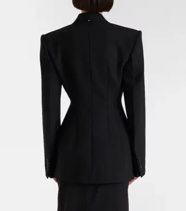 Sportmax Double-breasted peplum blazer | Thumbnail 3 Sportmax Double-breasted peplum blazer | Thumbnail 3