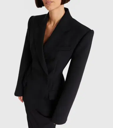 Sportmax Double-breasted peplum blazer | Thumbnail 6 Sportmax Double-breasted peplum blazer | Thumbnail 6