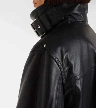 Sportmax Oversized leather jacket | Thumbnail 2 Sportmax Oversized leather jacket | Thumbnail 2