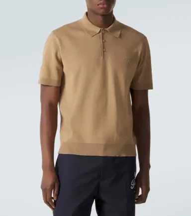 Gucci Interlocking G silk and cotton polo shirt | Thumbnail 3 Gucci Interlocking G silk and cotton polo shirt | Thumbnail 3