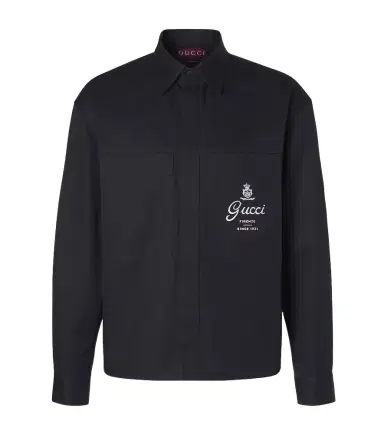 Gucci Logo cotton shirt | Thumbnail 1 Gucci Logo cotton shirt | Thumbnail 1