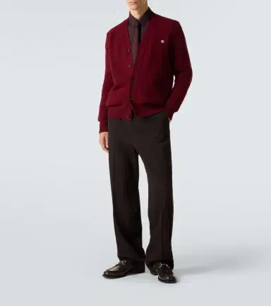 Gucci Double G wool and cashmere cardigan | Thumbnail 5 Gucci Double G wool and cashmere cardigan | Thumbnail 5